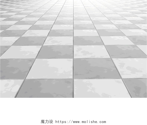   灰色简约地板边框纹理